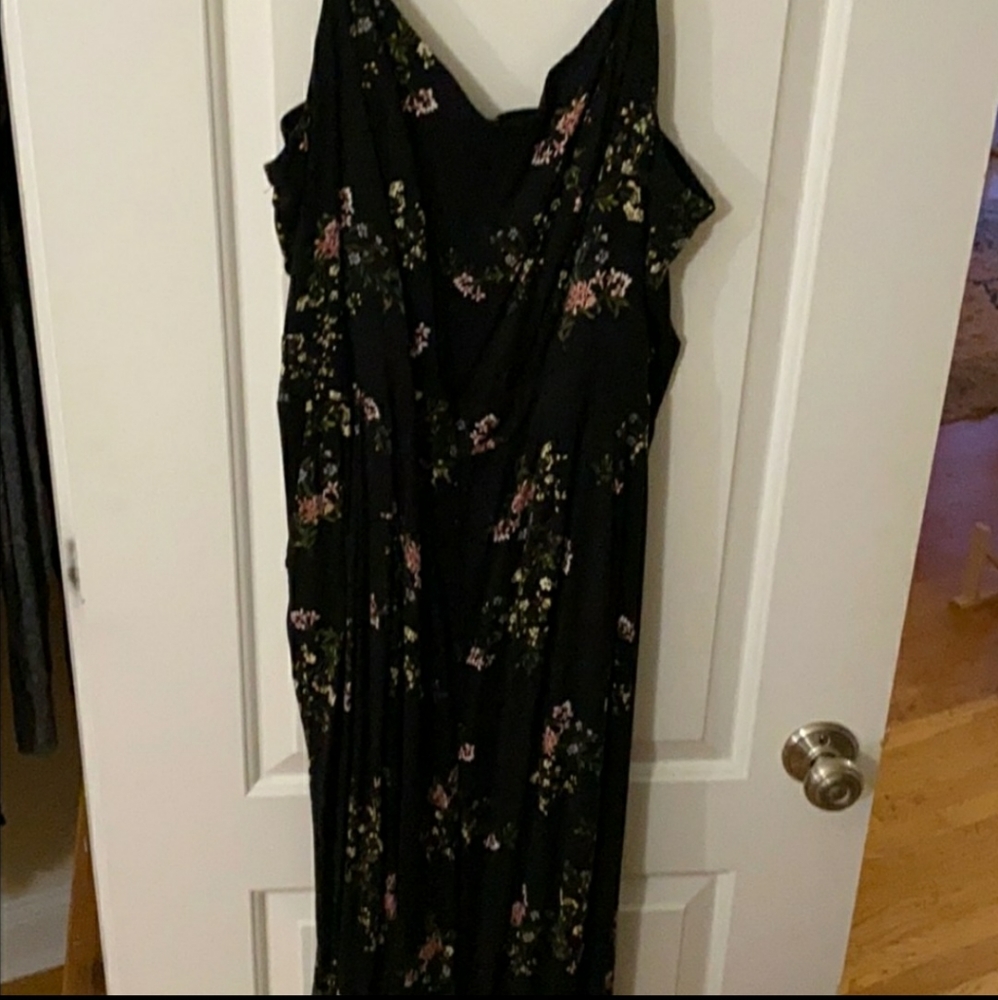 Torrid Floral Jumpsuit